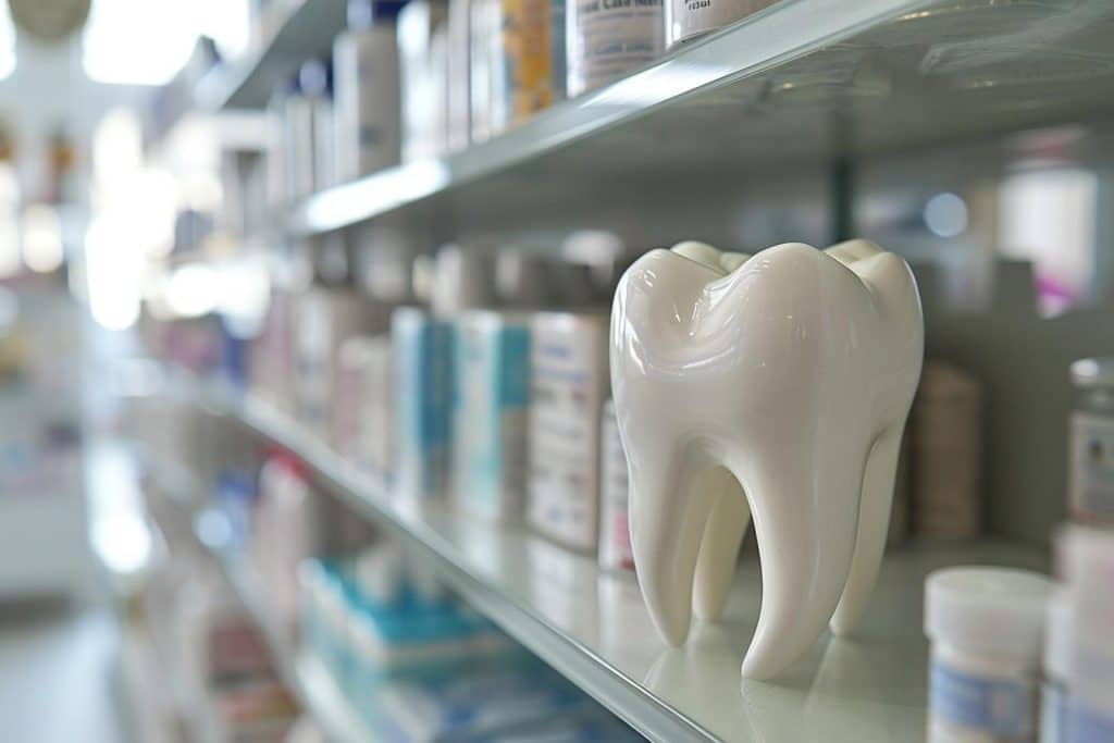 fausses dents provisoires pharmacie